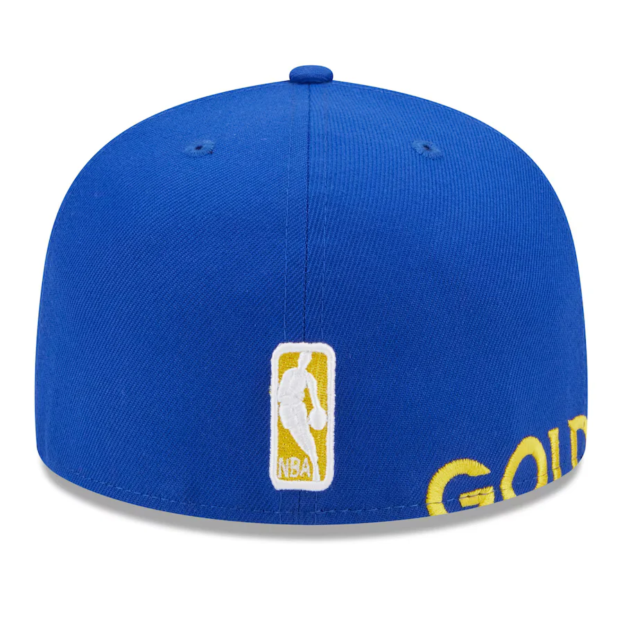 New Era Golden State Warriors Side Arch Jumbo 59FIFTY Fitted Hat - Image 3