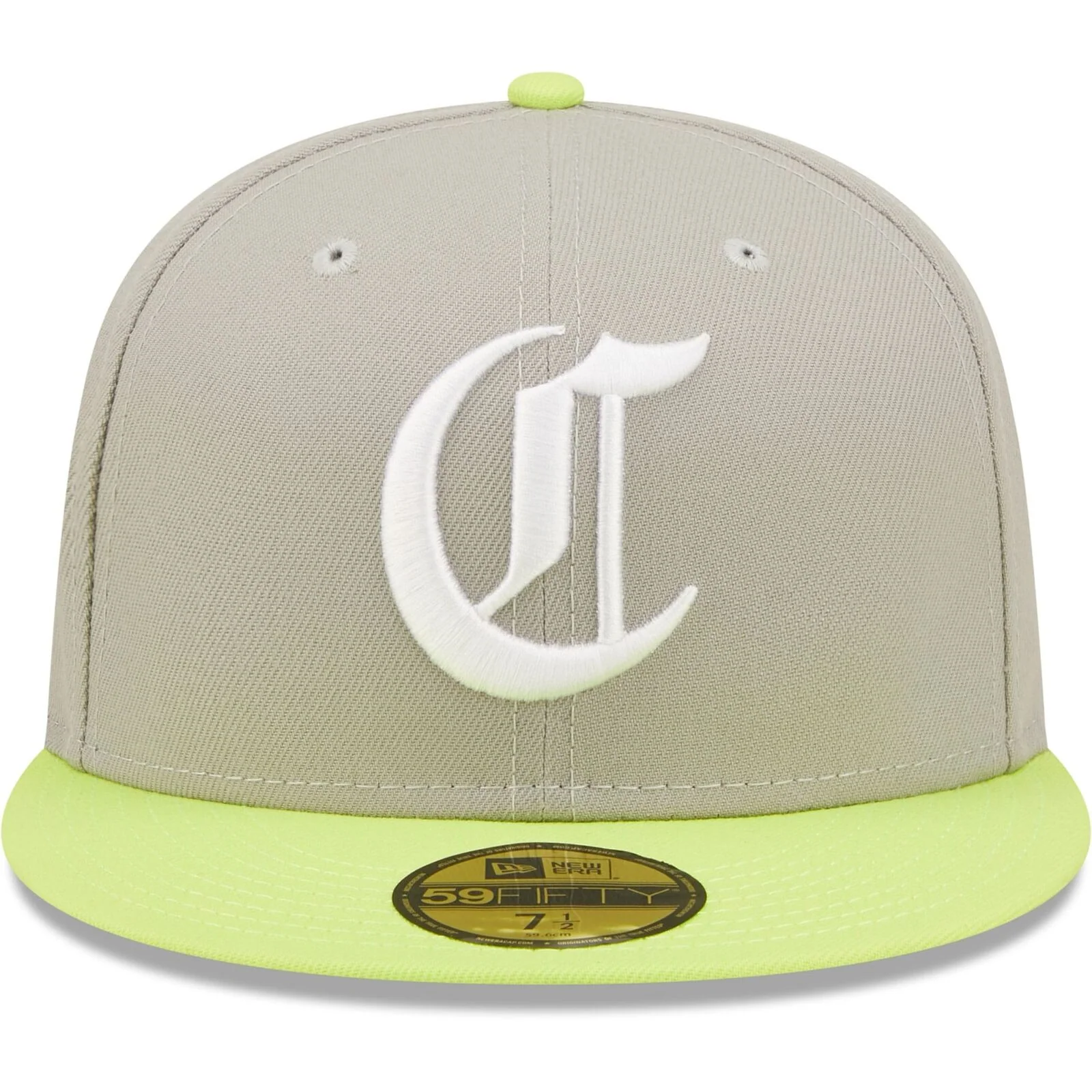 New Era Gray Cincinnati Reds 150th Anniversary Cyber 59FIFTY Fitted Hat - Image 3