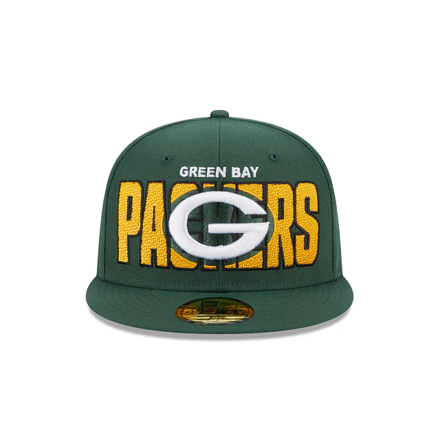 New Era Green Bay Packers NFL Draft 2023 Alt 59FIFTY Fitted Hat - Image 2