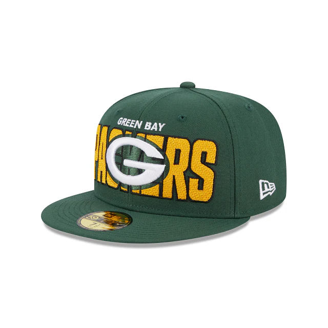 New Era Green Bay Packers NFL Draft 2023 Alt 59FIFTY Fitted Hat - Image 3