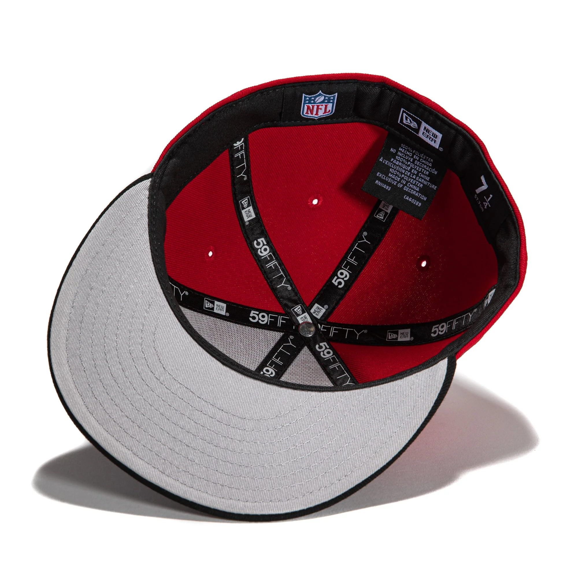 New Era Green Bay Packers Red 50th Anniversary 59FIFTY Fitted Hat - Image 2