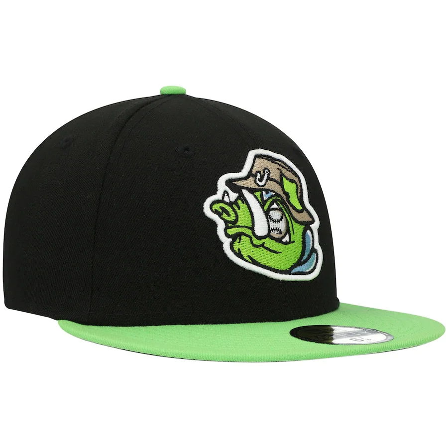 New Era Hartford Yard Goats Black/Green Theme Night 59FIFTY Fitted Hat - Image 5