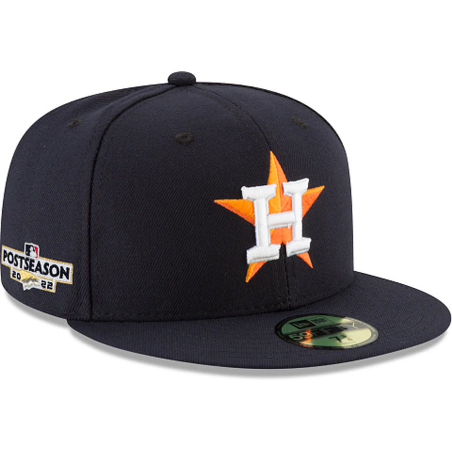 New Era Houston Astros 2022 Post Season Side Patch 59FIFTY Fitted Hat