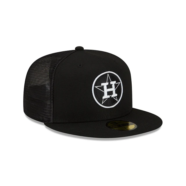 New Era Houston Astros 2023 Batting Practice Black 59FIFTY Fitted Hat - Image 3
