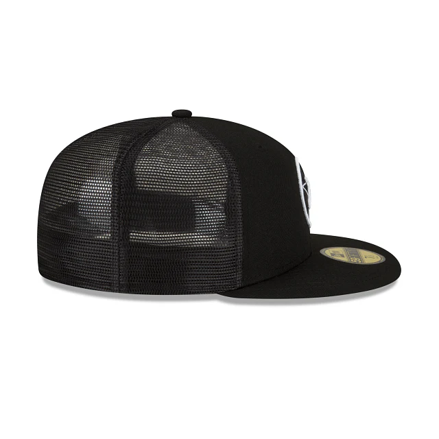 New Era Houston Astros 2023 Batting Practice Black 59FIFTY Fitted Hat - Image 5