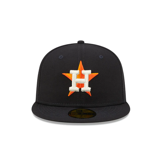 New Era Houston Astros Citrus Pop 2022 59FIFTY Fitted Hat - Image 2