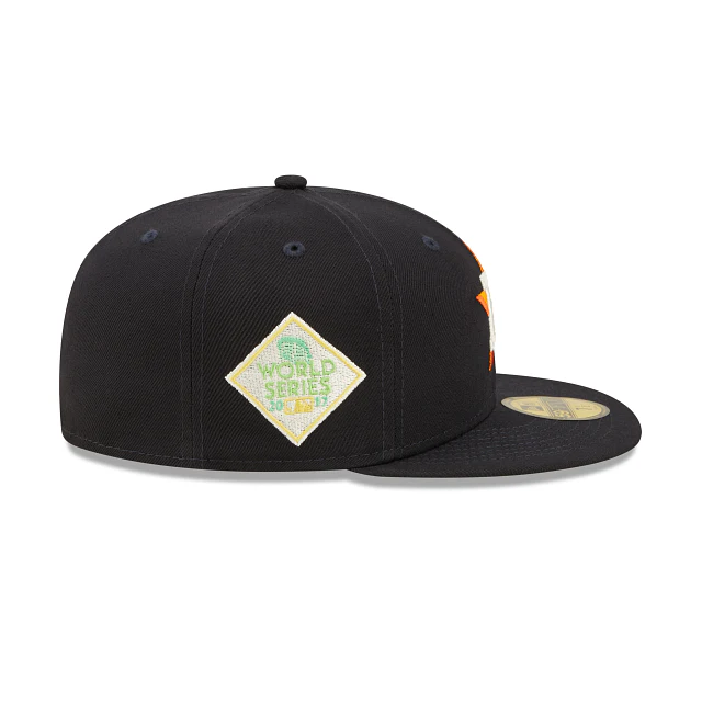 New Era Houston Astros Citrus Pop 2022 59FIFTY Fitted Hat - Image 4