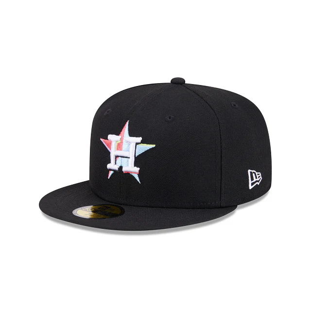 New Era Houston Astros Colorpack Black 2023 59FIFTY Fitted Hat - Image 3