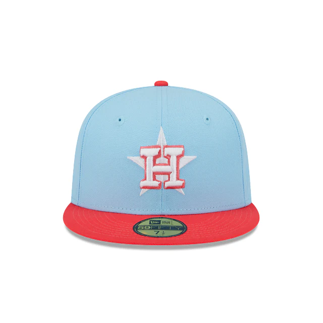 New Era Houston Astros Colorpack Blue 2023 59FIFTY Fitted Hat - Image 2