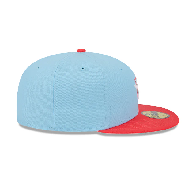 New Era Houston Astros Colorpack Blue 2023 59FIFTY Fitted Hat - Image 5