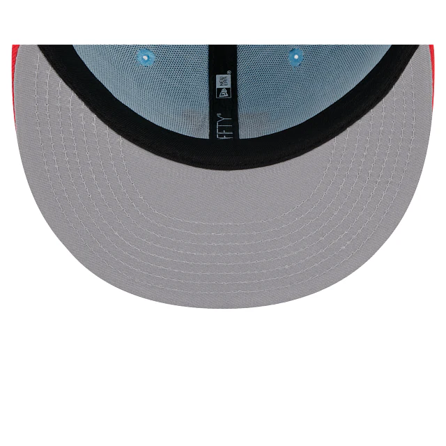 New Era Houston Astros Colorpack Blue 2023 59FIFTY Fitted Hat - Image 7