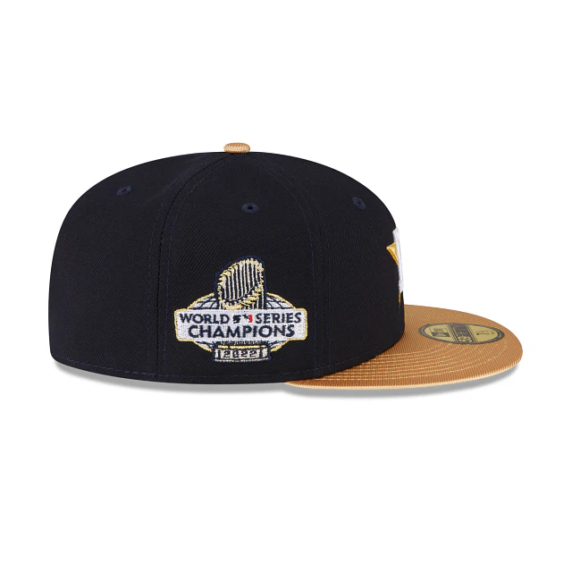 New Era Houston Astros Gold 2023 59FIFTY Fitted Hat - Image 4