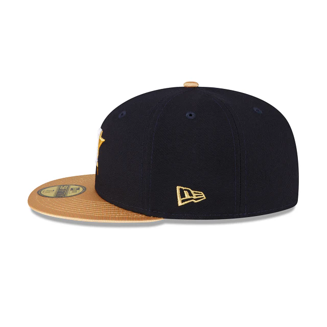 New Era Houston Astros Gold 2023 59FIFTY Fitted Hat - Image 5