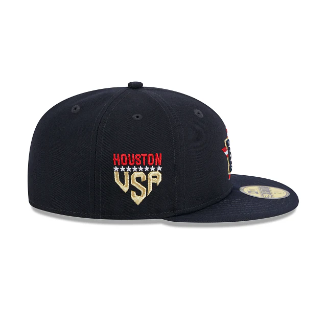 New Era Houston Astros Independence Day 2023 59FIFTY Fitted Hat - Image 4
