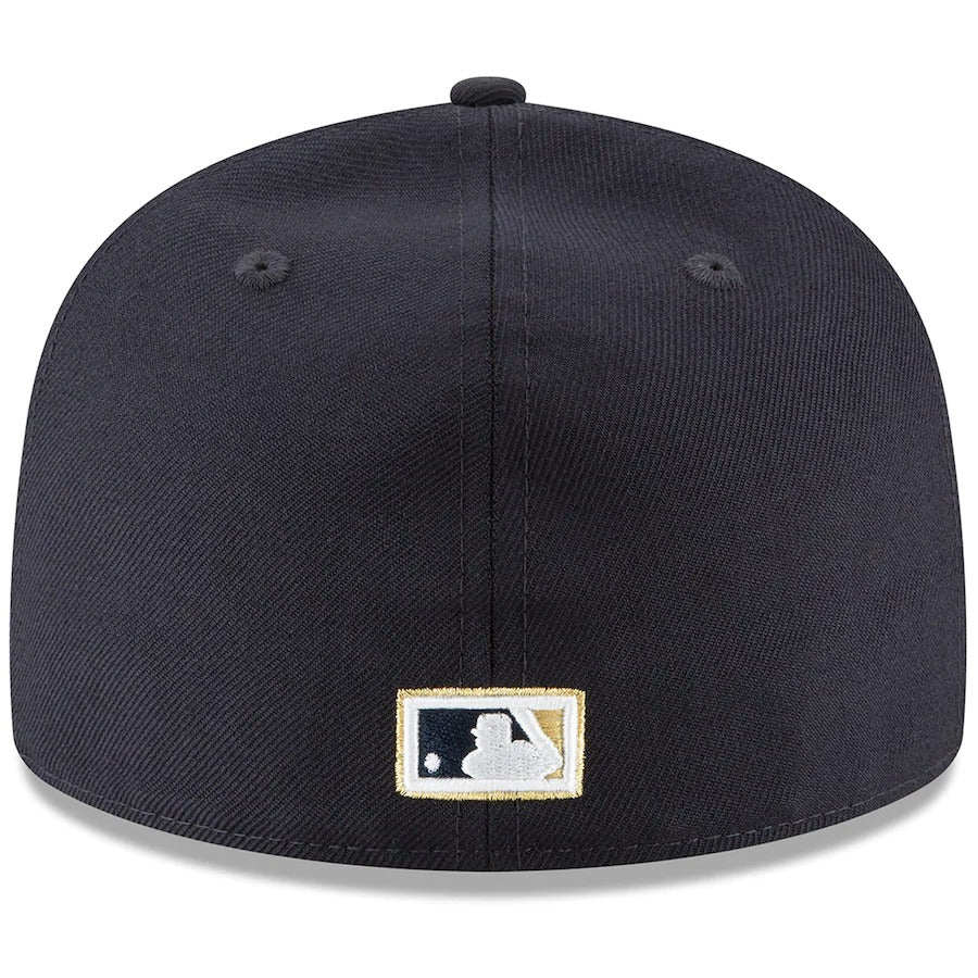 New Era Houston Astros Navy Cooperstown Collection Logo 59FIFTY Fitted Hat - Image 4