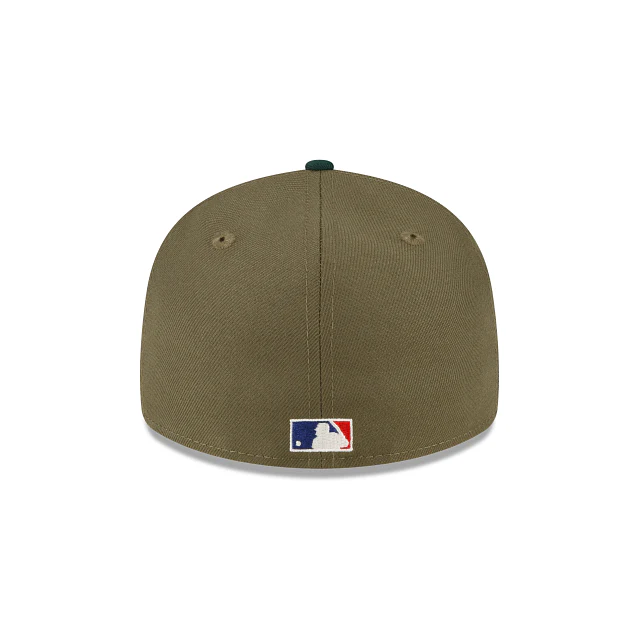 New Era Houston Astros Olive Low Profile 2023 59FIFTY Fitted Hat - Image 6
