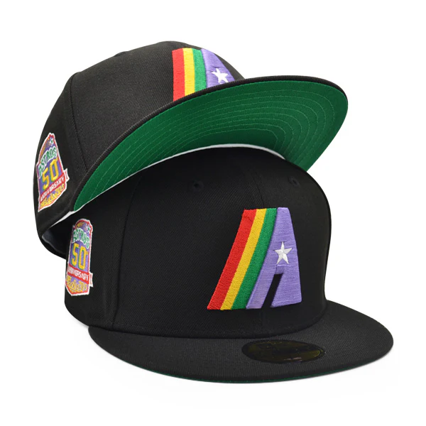 New Era Houston Astros Prototype Black 50th Anniversary 59FIFTY Fitted Hat