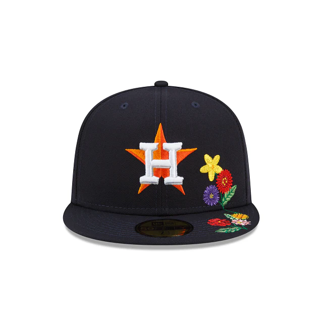New Era Houston Astros Visor Bloom 2022 59FIFTY Fitted Hat - Image 3