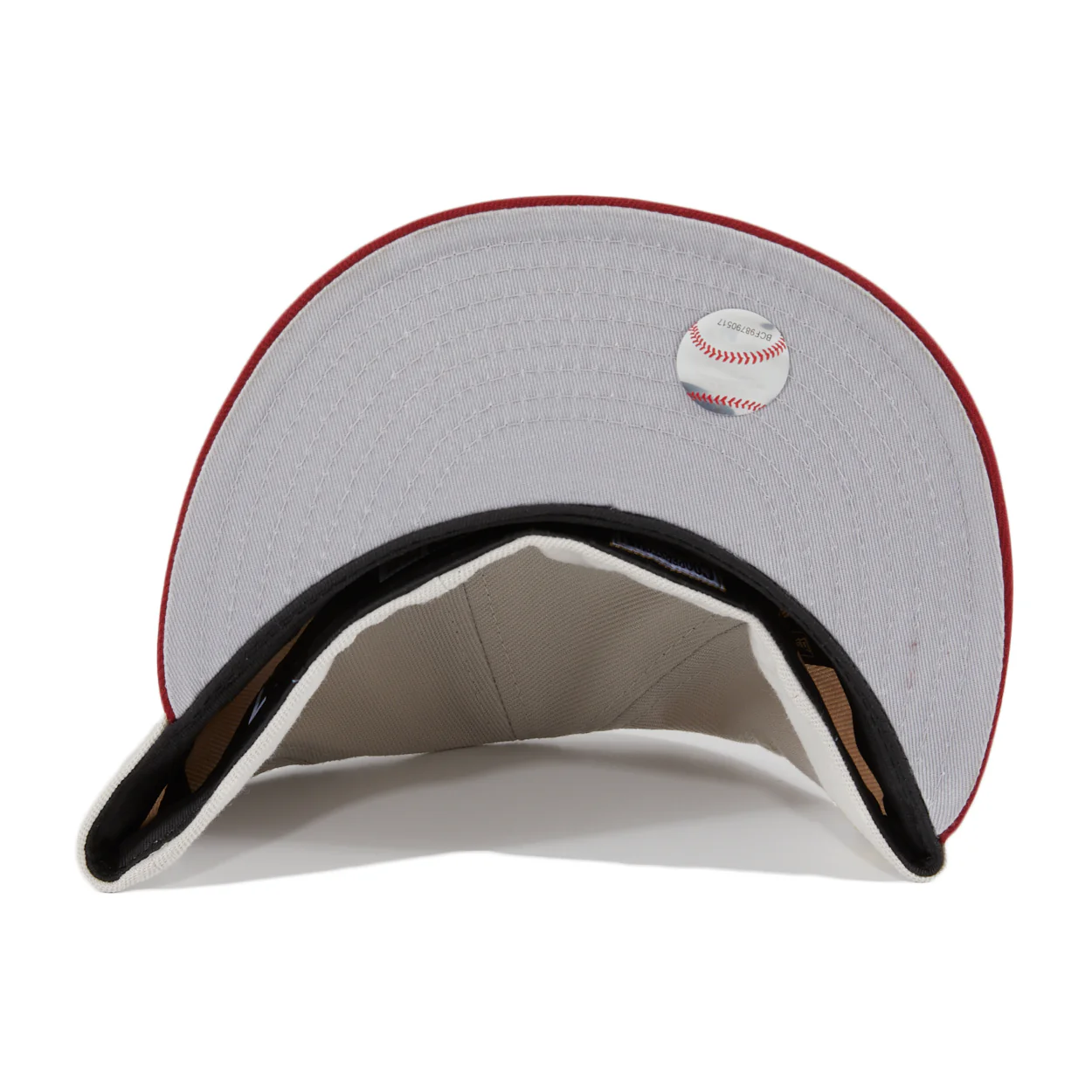 New Era Houston Astros White/Red 45 Years Patch 59FIFTY Fitted Hat - Image 5