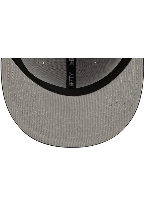 New Era Houston Oilers Heather Grey 59FIFTY Fitted Hat - Image 2