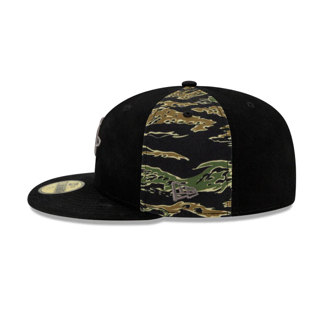 New Era Houston Rockets Camo Panel 59Fifty Fitted Hat - Image 5