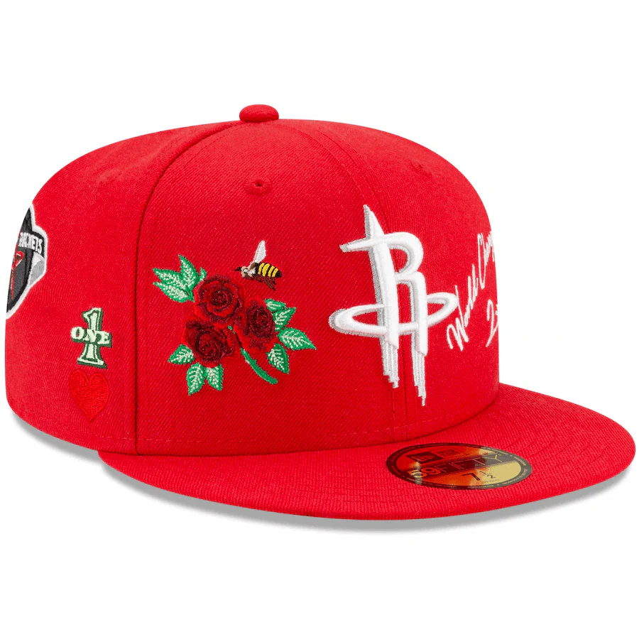 New Era Houston Rockets Icon 2.0 59Fifty Fitted Hat - Image 3