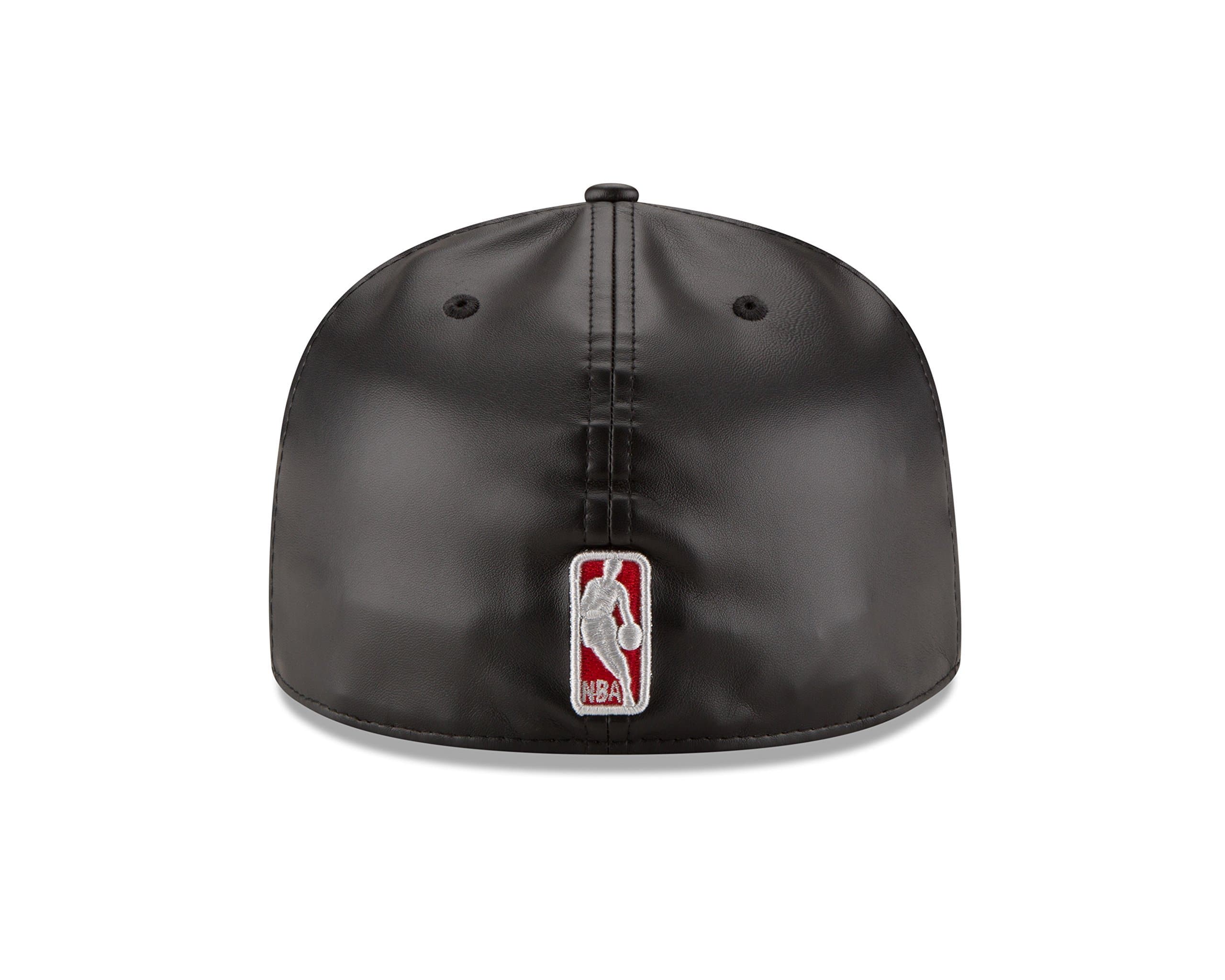 New Era Houston Rockets Leather 59FIFTY Fitted Hat - Image 4
