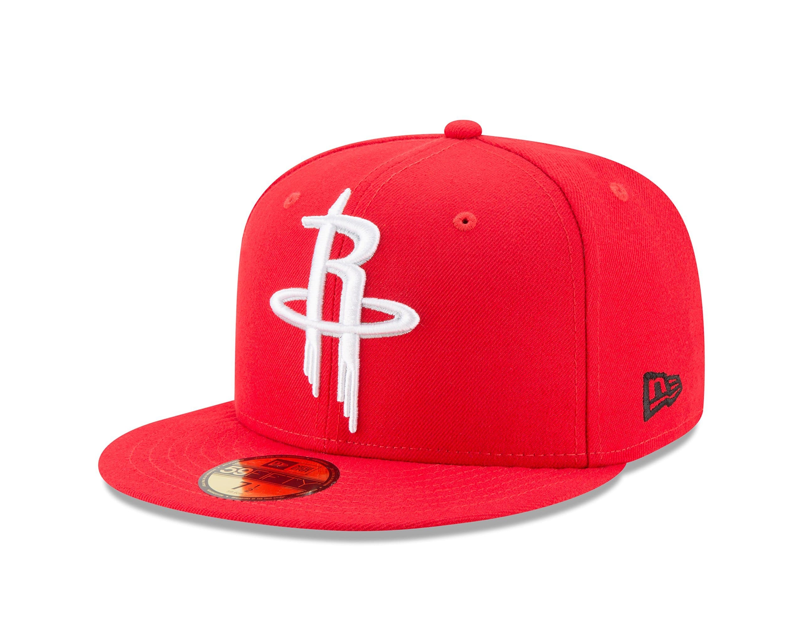 New Era Houston Rockets Scarlet 59Fifty Fitted Hat - Image 4