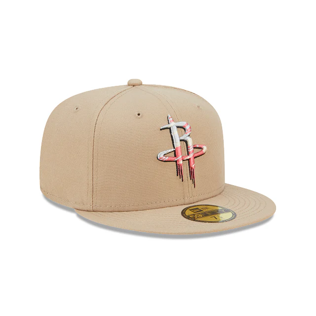 New Era Houston Rockets Team 2023 Neon 59FIFTY Fitted Hat - Image 3