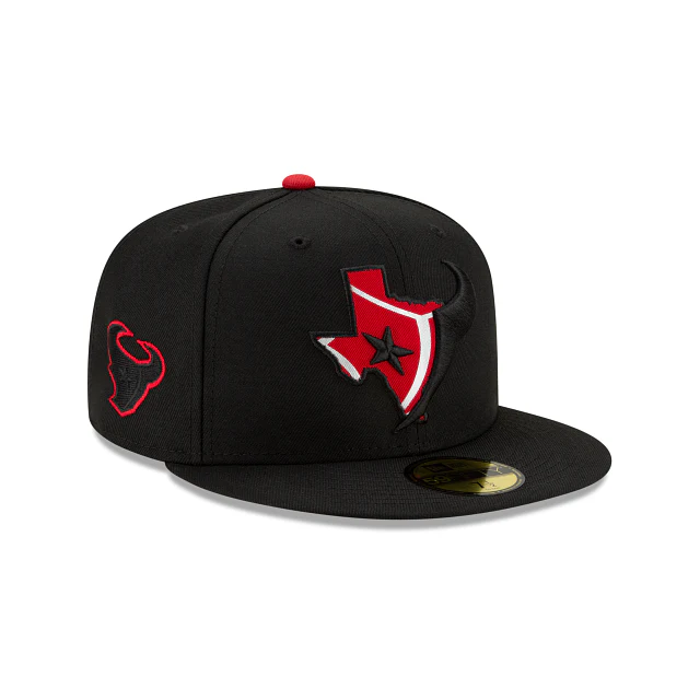 New Era Houston Texans State Logo Reflect Fitted Hat - Image 7