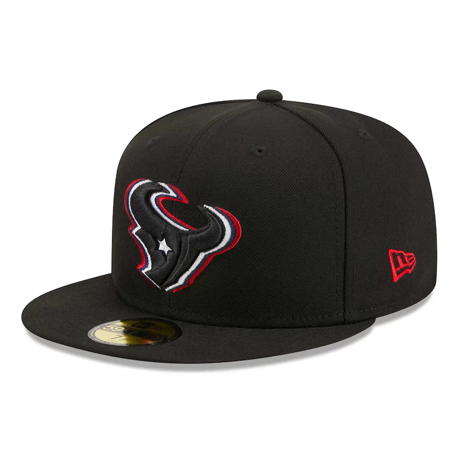 New Era Houston Texans Triple Outline 2023 59FIFTY Fitted Hat - Image 4