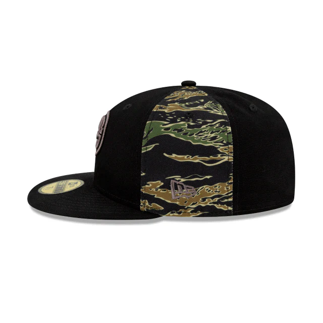 New Era Indiana Pacers Camo Panel 59Fifty Fitted Hat - Image 5