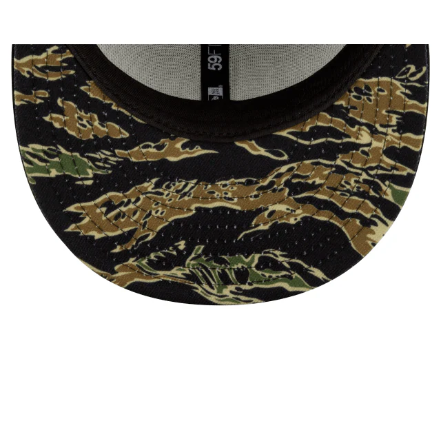 New Era Indiana Pacers Camo Panel 59Fifty Fitted Hat - Image 7