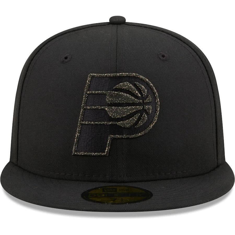 New Era Indiana Pacers Logo Spark 2021 59FIFTY Fitted Hat - Image 2