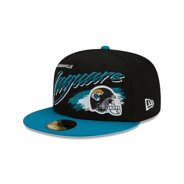 New Era Jacksonville Jaguars Helmet 59fifty Fitted Hat - Image 2