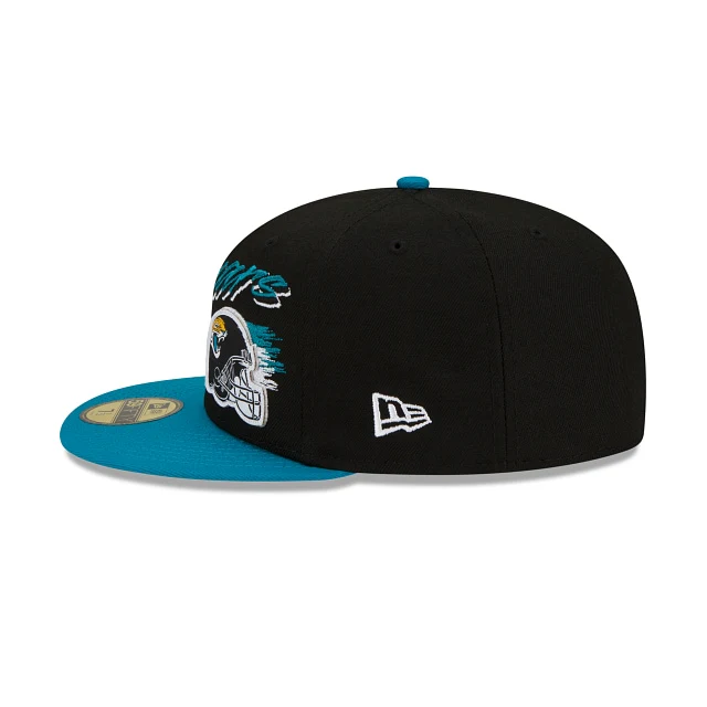 New Era Jacksonville Jaguars Helmet 59fifty Fitted Hat - Image 5