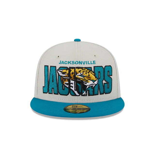 New Era Jacksonville Jaguars NFL Draft 2023 59FIFTY Fitted Hat - Image 2