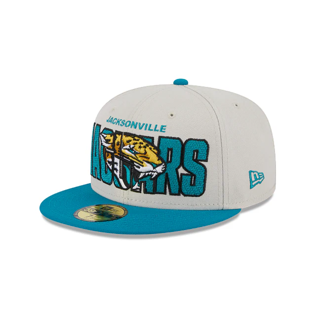 New Era Jacksonville Jaguars NFL Draft 2023 59FIFTY Fitted Hat - Image 3