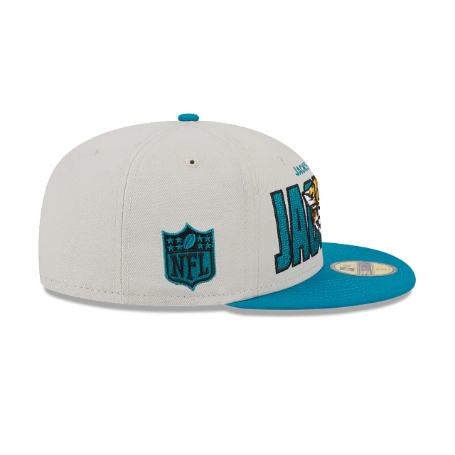New Era Jacksonville Jaguars NFL Draft 2023 59FIFTY Fitted Hat - Image 4