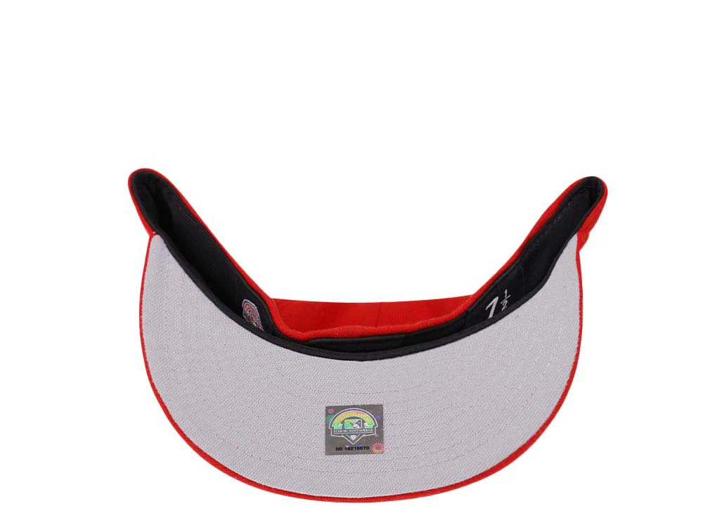 New Era Jacksonville Jumbo Shrimp Red 59FIFTY Fitted Cap - Image 2