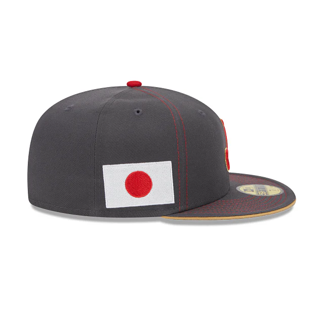 New Era Japan 2023 World Baseball Classic 59FIFTY Fitted Hat - Image 4