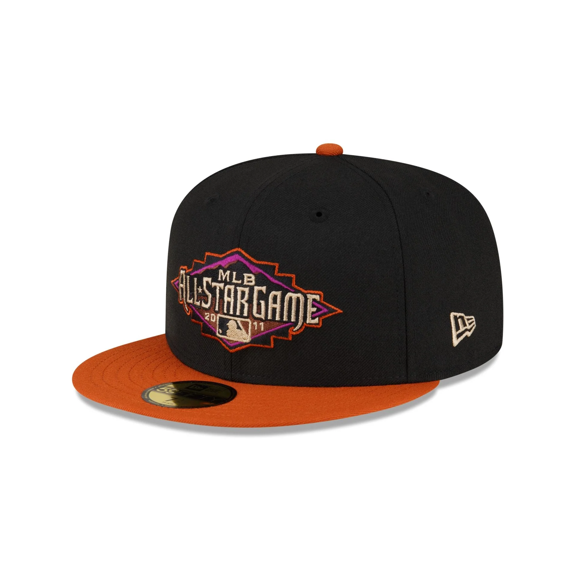 New Era Just Caps Black Crown Arizona Diamondbacks 2023 59FIFTY Fitted Hat - Image 3