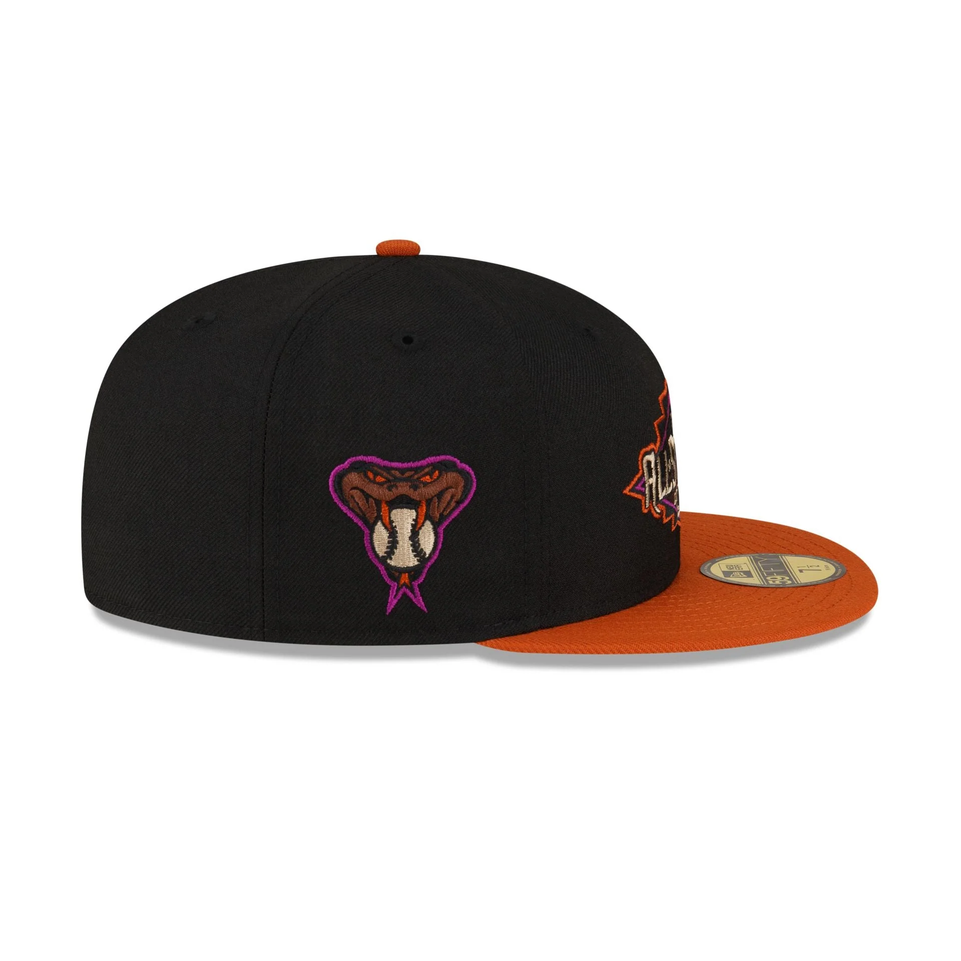 New Era Just Caps Black Crown Arizona Diamondbacks 2023 59FIFTY Fitted Hat - Image 4