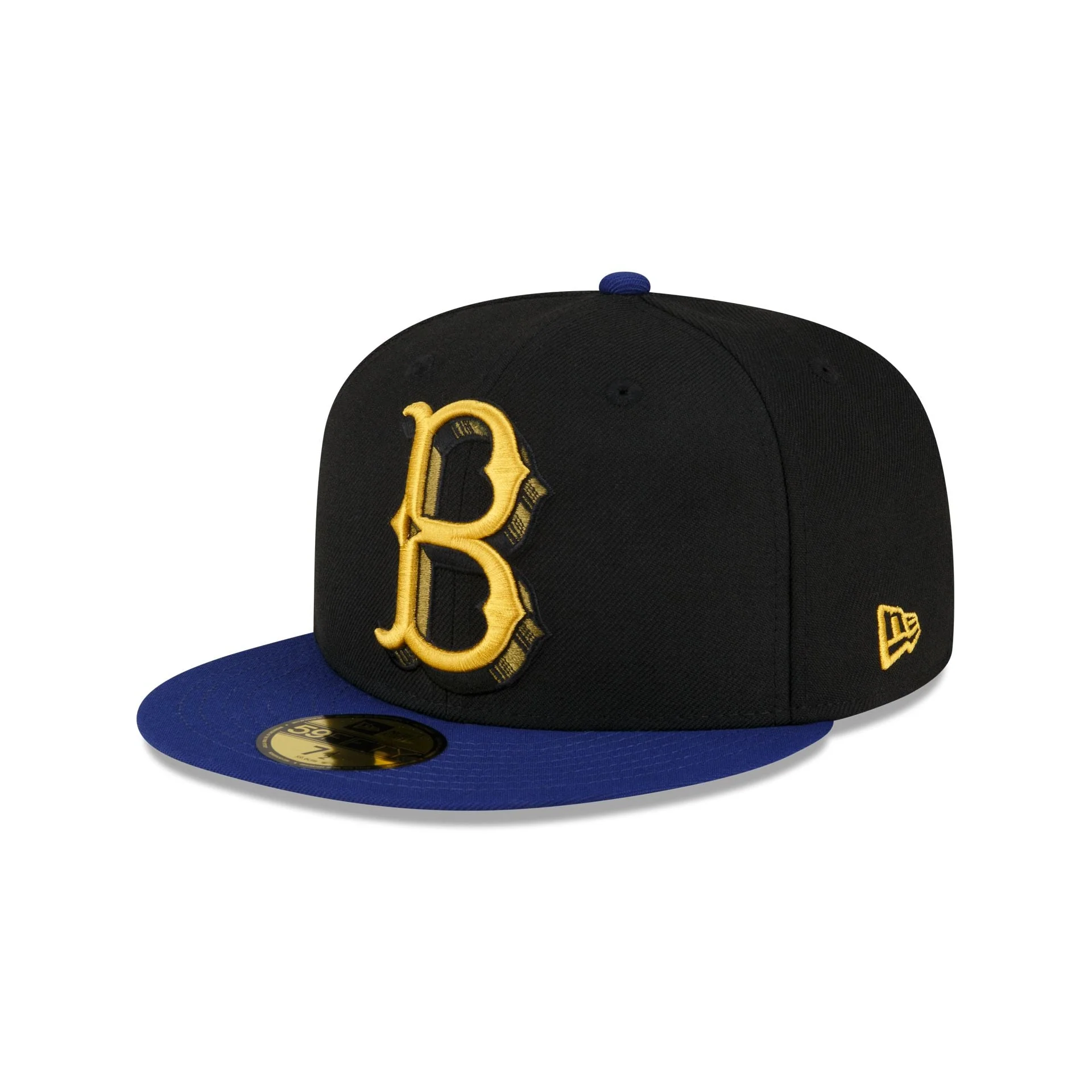 New Era Just Caps Black Crown Brooklyn Dodgers 2023 59FIFTY Fitted Hat - Image 3