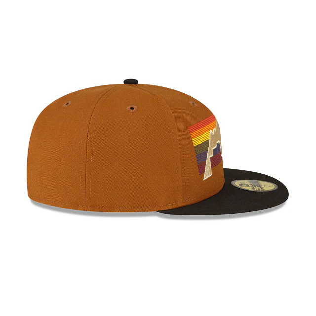 New Era Just Caps Chestnut Denver Nuggets 2023 59FIFTY Fitted Hat - Image 5