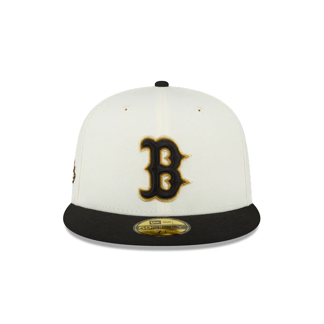 New Era Just Caps Chrome Black Boston Red Sox 59FIFTY Fitted Hat - Image 2