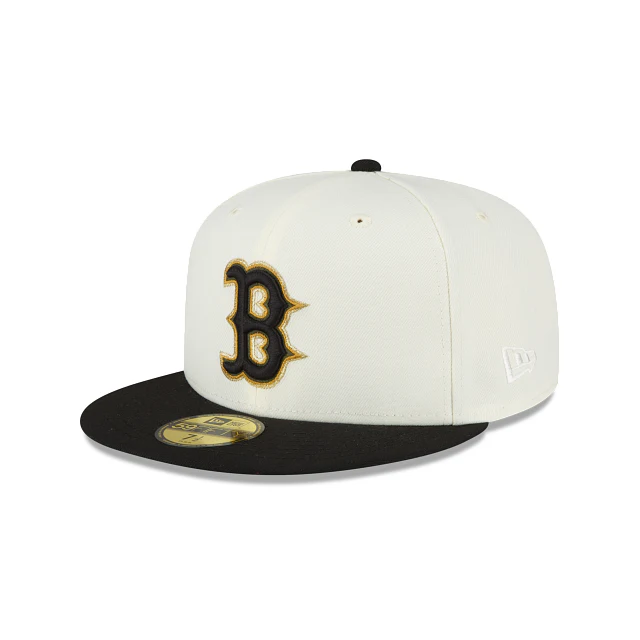 New Era Just Caps Chrome Black Boston Red Sox 59FIFTY Fitted Hat - Image 3