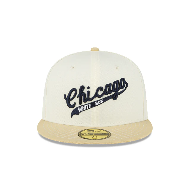 New Era Just Caps Chrome Chicago White Sox 2023 59FIFTY Fitted Hat - Image 2