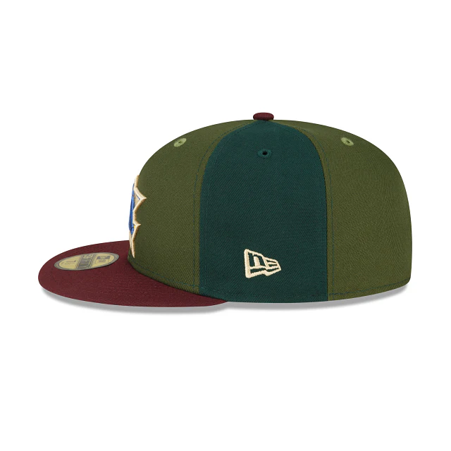 New Era Just Caps Dark Green Seattle Mariners 2023 59FIFTY Fitted Hat - Image 4