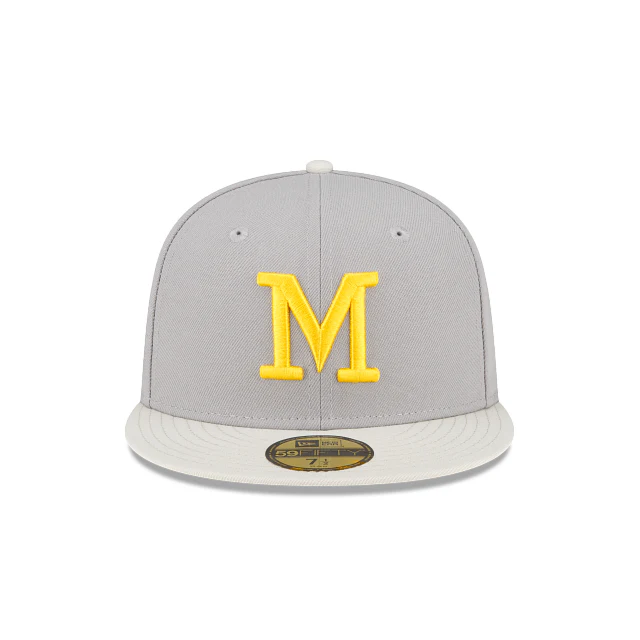 New Era Just Caps Drop 18 Milwaukee Brewers 59FIFTY Fitted Hat - Image 2